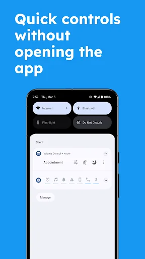 Volume Control ডাউনলোড করুন – আপনার ডিভাইসের অডিও নিয়ন্ত্রণ করুন - Screenshot 2