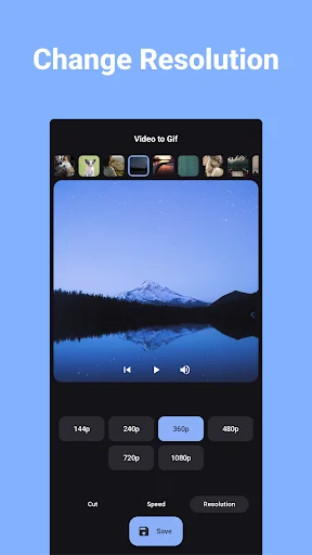 Convert Video to GIF ডাউনলোড করুন – দ্রুত ও উচ্চমানের GIF তৈরি - Screenshot 4