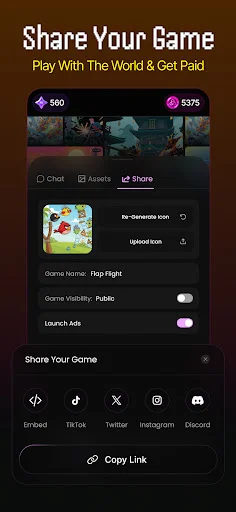 Plutus: AI Game Maker ডাউনলোড করুন – গেম তৈরি ও টাকা আয় করুন - Screenshot 6