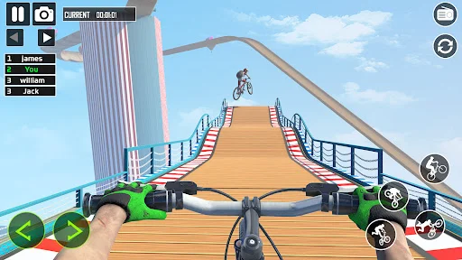 BMX Bicycle Stunt Cycle Games ডাউনলোড করুন – সেরা সাইকেল রেসিং - Screenshot 5