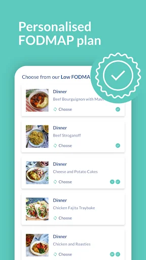 IBS Coach ডাউনলোড করুন – FODMAP ডায়েট ও খাবার পরিকল্পনা - Screenshot 1