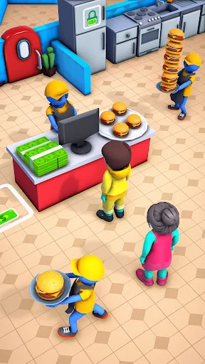 Idle Burger Shop: Cafe Tycoon ডাউনলোড করুন – সেরা রেস্টুরেন্ট গেম - Screenshot 23