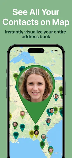 Contact on Map ডাউনলোড করুন – আপনার পরিচিতি ম্যাপে দেখুন - Screenshot 1