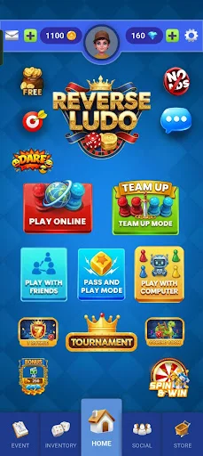 Ludo Reverse ডাউনলোড করুন – লুডু খেলার নতুন এবং রোমাঞ্চকর অভিজ্ঞতা - Screenshot 1