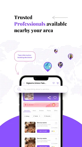 Slash: Services Booking App ডাউনলোড করুন – দ্রুত সেবা ও ডিসকাউন্ট - Screenshot 3