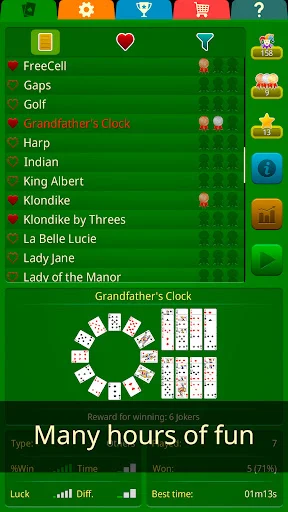 Solitaire Master ডাউনলোড করুন – সেরা ক্লাসিক কার্ড গেম কালেকশন - Screenshot 8