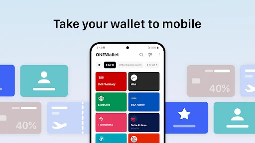 ONEWallet ডাউনলোড করুন – লয়্যালটি কার্ড ও পাস সংরক্ষণের সেরা অ্যাপ - Screenshot 1