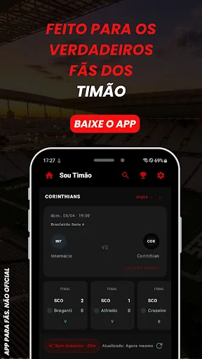 Sou Timão Notícias Corinthians ডাউনলোড করুন – সেরা ফুটবল আপডেট - Screenshot 6