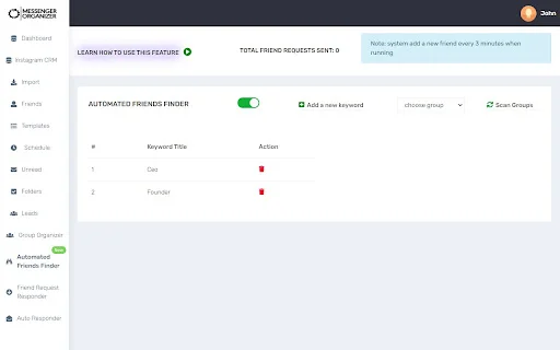 Messenger Organizer ডাউনলোড করুন – Facebook ও Instagram মেসেজ গুছিয়ে রাখুন - Screenshot 5