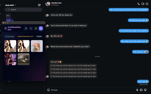 OneTimeView Pro ডাউনলোড করুন – Instagram DM সেভ করার সেরা উপায় - Screenshot 1