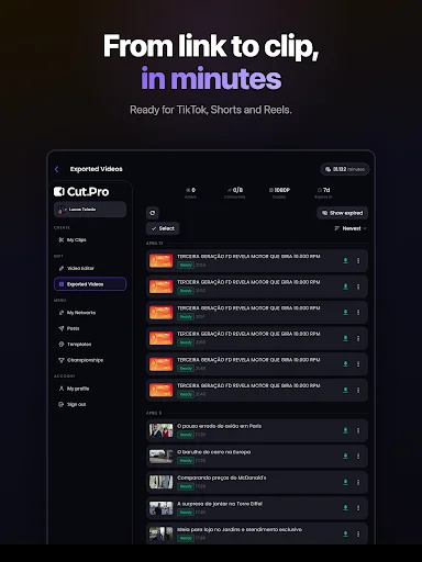Cut.Pro ডাউনলোড করুন – AI দিয়ে ভাইরাল ভিডিও তৈরি করুন - Screenshot 9