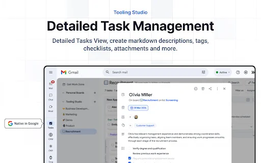 Gmail-এ Kanban Tasks ডাউনলোড করুন – সেরা প্রোডাক্টিভিটি টুল - Screenshot 2