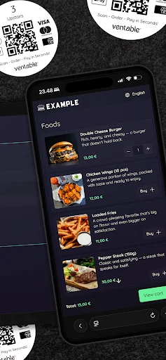 Ventable – QR অর্ডার ম্যানেজমেন্ট ডাউনলোড করুন – সেরা টেবিল অর্ডারিং সিস্টেম - Screenshot 3
