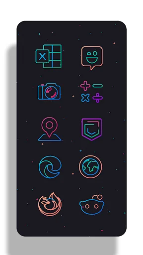 Lines Chroma Icon Pack ডাউনলোড করুন – রঙিন আইকন ও উইজেট - Screenshot 8