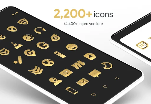 Solid Gold Icon Pack ডাউনলোড করুন – সেরা ৩ডি গোল্ড আইকন - Screenshot 2