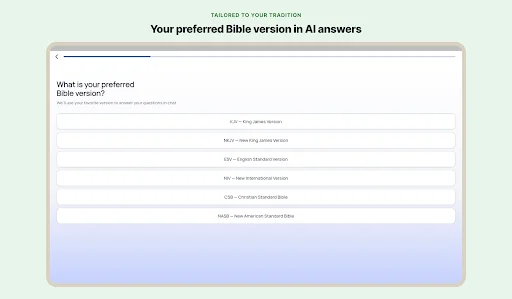 Bible AI ডাউনলোড করুন – ব্যক্তিগত বাইবেল অধ্যয়ন ও প্রার্থনা - Screenshot 15