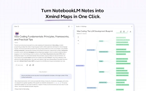 NotebookLM MindMap Exporter ডাউনলোড করুন – সেরা মাইন্ড ম্যাপ টুল - Screenshot 1
