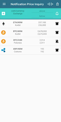 Coin Price Inquiry ডাউনলোড করুন – সেরা ক্রিপ্টো রেট অ্যাপ - Screenshot 4