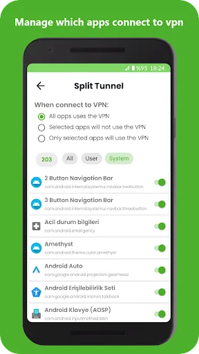 Cool Vpn ডাউনলোড করুন – দ্রুত এবং নিরাপদ প্রক্সি ভিপিএন - Screenshot 3