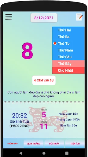 Lich Van Su 2026 ডাউনলোড করুন – শুভ দিন ও সময় জানুন - Screenshot 1