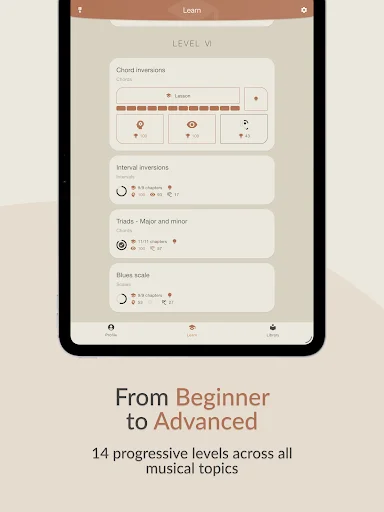 Cadence: Guitar Theory ডাউনলোড করুন – গিটার শেখার সেরা অ্যাপ - Screenshot 16