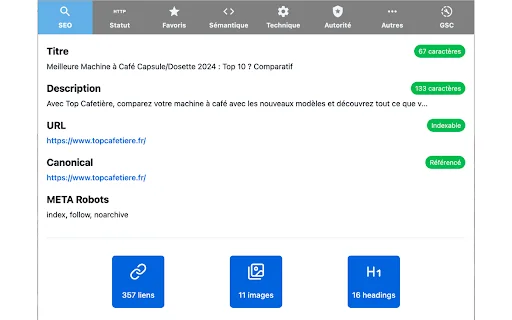Extension SEO Chrome ডাউনলোড করুন – সেরা SEO টুলস এক ক্লিকে - Screenshot 1