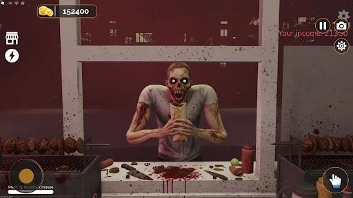 Scary Shawarma Night Kiosk ডাউনলোড করুন – ভৌতিক রাতের মজার গেম - Screenshot 7