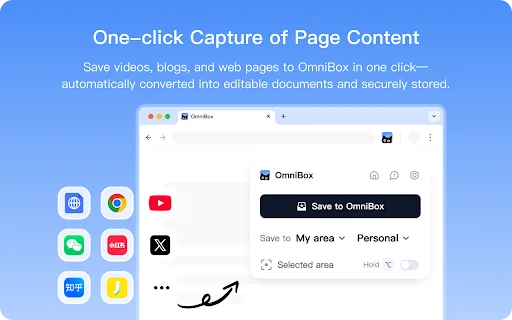 OmniBox ডাউনলোড করুন – সেরা নলেজ ম্যানেজমেন্ট ব্রাউজার এক্সটেনশন - Screenshot 1