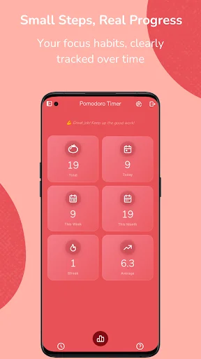 Pomodoro Timer ডাউনলোড করুন – ফোকাস এবং উৎপাদনশীলতা বৃদ্ধি করুন - Screenshot 3