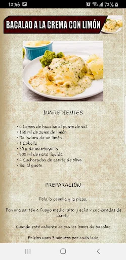Recetas Caseras y Postres অ্যাপ ডাউনলোড করুন – সেরা রান্নার রেসিপি - Screenshot 2