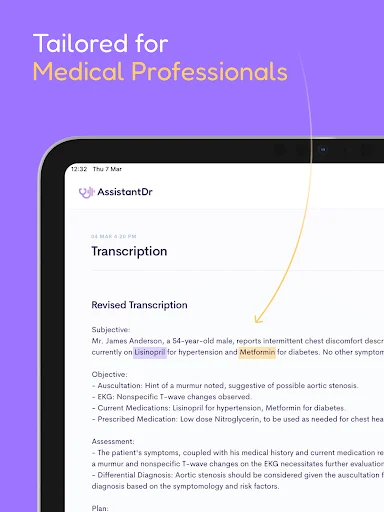 Assistant Dr. ডাউনলোড করুন – মেডিকেল নোট তৈরির সেরা AI টুল - Screenshot 19