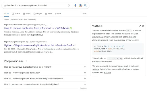 YouChat AI for Google ডাউনলোড করুন – সেরা এআই সার্চ টুল - Screenshot 1