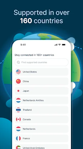 StaffTraveler eSIM ডাউনলোড করুন – ১৬০+ দেশে সাশ্রয়ী ইন্টারনেট - Screenshot 2