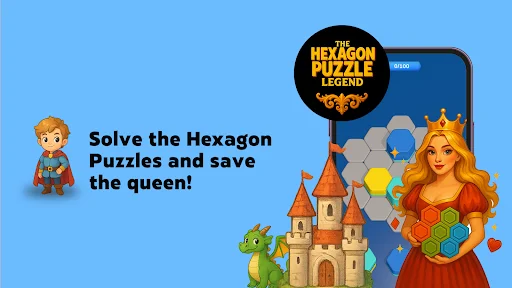 Hexagon Puzzle Legend ডাউনলোড করুন – সেরা ব্রেইন টিজিং পাজল গেম - Screenshot 6