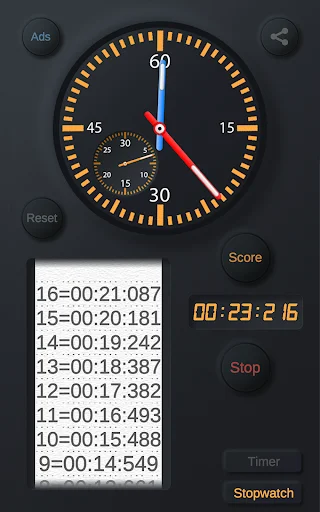 Stopwatch & Timer ডাউনলোড করুন – সঠিক টাইম ম্যানেজমেন্ট টুল - Screenshot 12