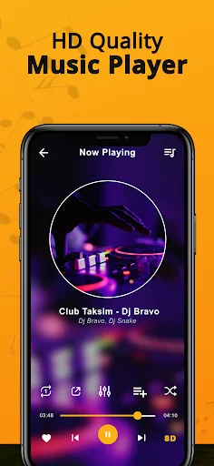 8D Music Player ডাউনলোড করুন – সেরা সারাউন্ড সাউন্ড অভিজ্ঞতা - Screenshot 4