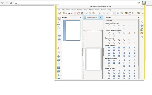 LibreOffice Draw অনলাইন ডাউনলোড করুন – সেরা গ্রাফিক ডিজাইন টুল - Screenshot 2