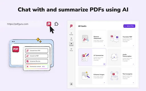 PDF Guru: সেরা PDF এডিটর ও কনভার্টার এক্সটেনশন ডাউনলোড করুন - Screenshot 2