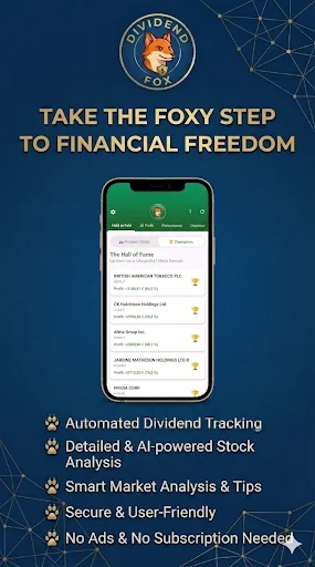 Dividend-Fox ডাউনলোড করুন: আপনার স্টক পোর্টফোলিও ট্র্যাক করুন - Screenshot 4