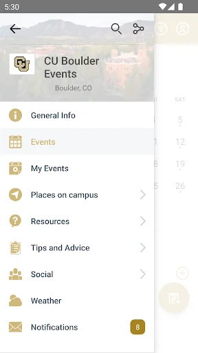 CU Boulder Life অ্যাপ ডাউনলোড করুন – কলোরাডো বিশ্ববিদ্যালয়ের জন্য সেরা গাইড - Screenshot 1