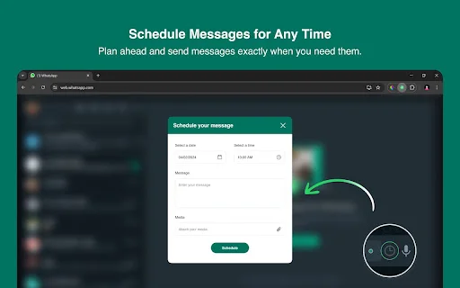 WhatsApp-এর জন্য Send Later ডাউনলোড করুন – সেরা মেসেজ শিডিউলার - Screenshot 1