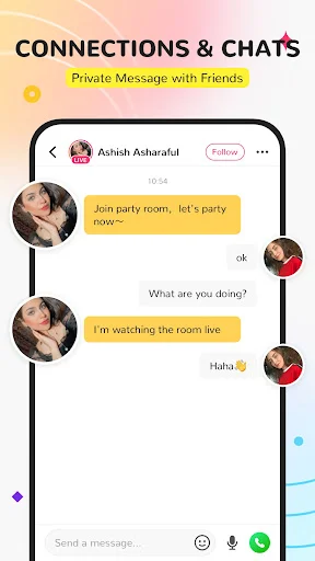 Honey Jar Lite ডাউনলোড করুন – গ্রুপ ভয়েস চ্যাট ও সোশ্যাল নেটওয়ার্ক - Screenshot 8