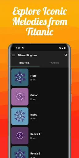 Titanic Ringtone ডাউনলোড করুন – সেরা টাইটানিক মিউজিক রিংটোন ফ্রি - Screenshot 2