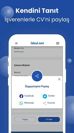 Isbul.net İş İlanları ডাউনলোড করুন – চাকরির সেরা সুযোগ - Screenshot 20