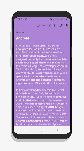 ClearNote Notepad ডাউনলোড করুন – রঙিন ও সহজ নোটপ্যাড অ্যাপ - Screenshot 3