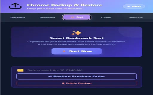 Chrome Backup & Restore ডাউনলোড করুন – ব্রাউজার ডেটা ব্যাকআপ নিন - Screenshot 2