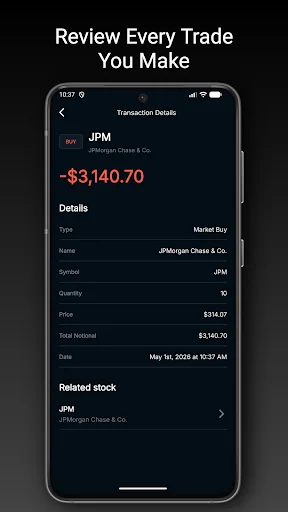 PocketProfit ডাউনলোড করুন – ভার্চুয়াল স্টক ট্রেডিং শিখুন - Screenshot 7