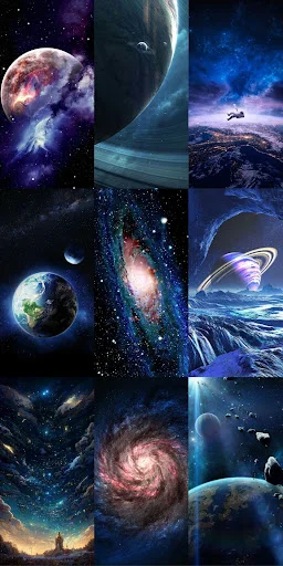 Galaxy Wallpapers HD ডাউনলোড করুন – সেরা মহাকাশ ওয়ালপেপার - Screenshot 14