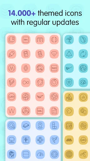 Arcticons Material You Icons ডাউনলোড করুন – সেরা আইকন প্যাক - Screenshot 2