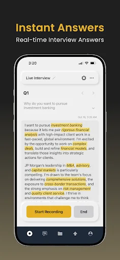 Interview Pilot – AI Copilot ডাউনলোড করুন – সেরা এআই ইন্টারভিউ সহকারী - Screenshot 2